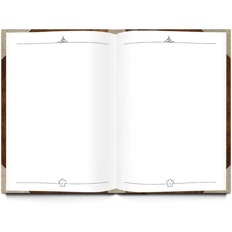Geschenk-SET LEDER-NOSTALGIE-LOOK 1 XXL Rezeptbuch eigenes Kochbuch + 1 Gästebuch braun Hochzeitsgästebuch Hochzeitsgeschenk Hochzeit Weihnachtsgeschenk Geburtstaggeschenk