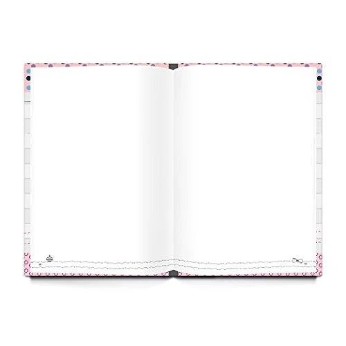 Geschenk-SET 2 XXL Baby-Tagebuch Kinder-Tagebuch Baby-Album Kinderbuch für Zwillinge oder Geschwister rosa pink hell-blau türkis DIN A4 zum Selberschreiben Mädchen Junge