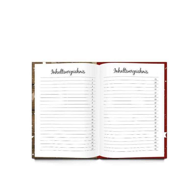 Geschenk-SET zu Weihnachten Geburtstag Hochzeit: 2 x DIN A5 Rezeptbuch Kochbuch Backbuch zum Selberschreiben MEINE REZEPTE sammeln Kochrezepte Backrezepte - Küche Essen gesunde Ernährung