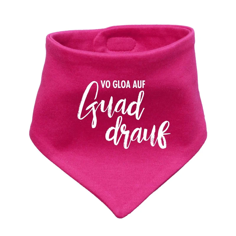 Babyhalstuch "guad drauf"