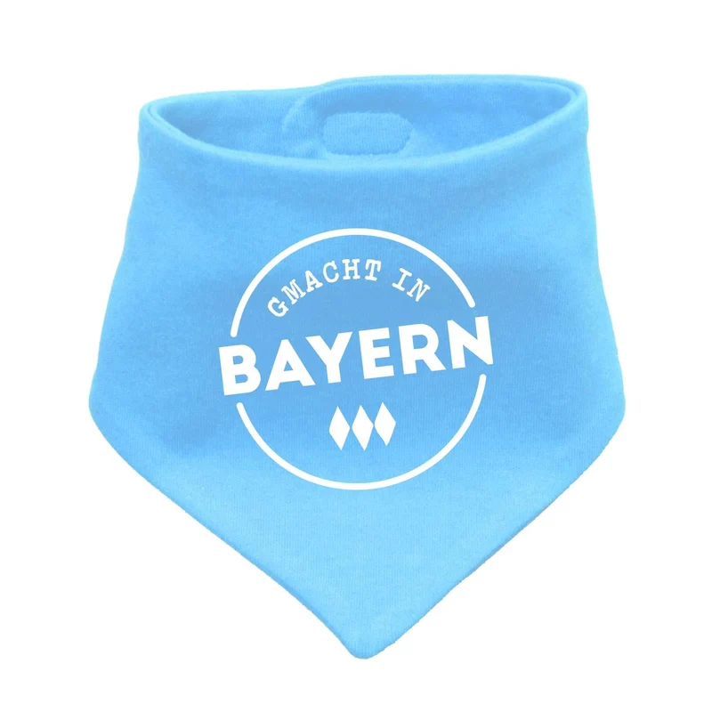 Bayerisches Babyhalstuch "Gmacht in Bayern"