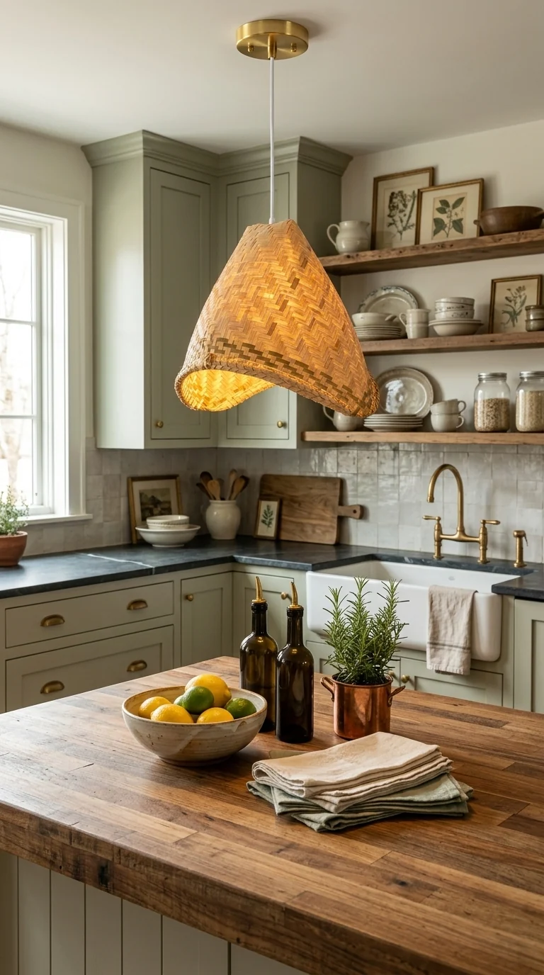 ESAN Bamboo Pendant Light Shade