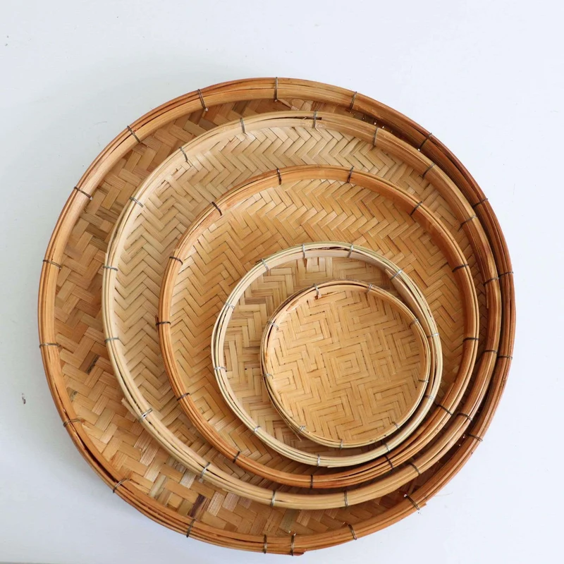NARA - Bamboo Wall Hanging Art Décor Set of 5