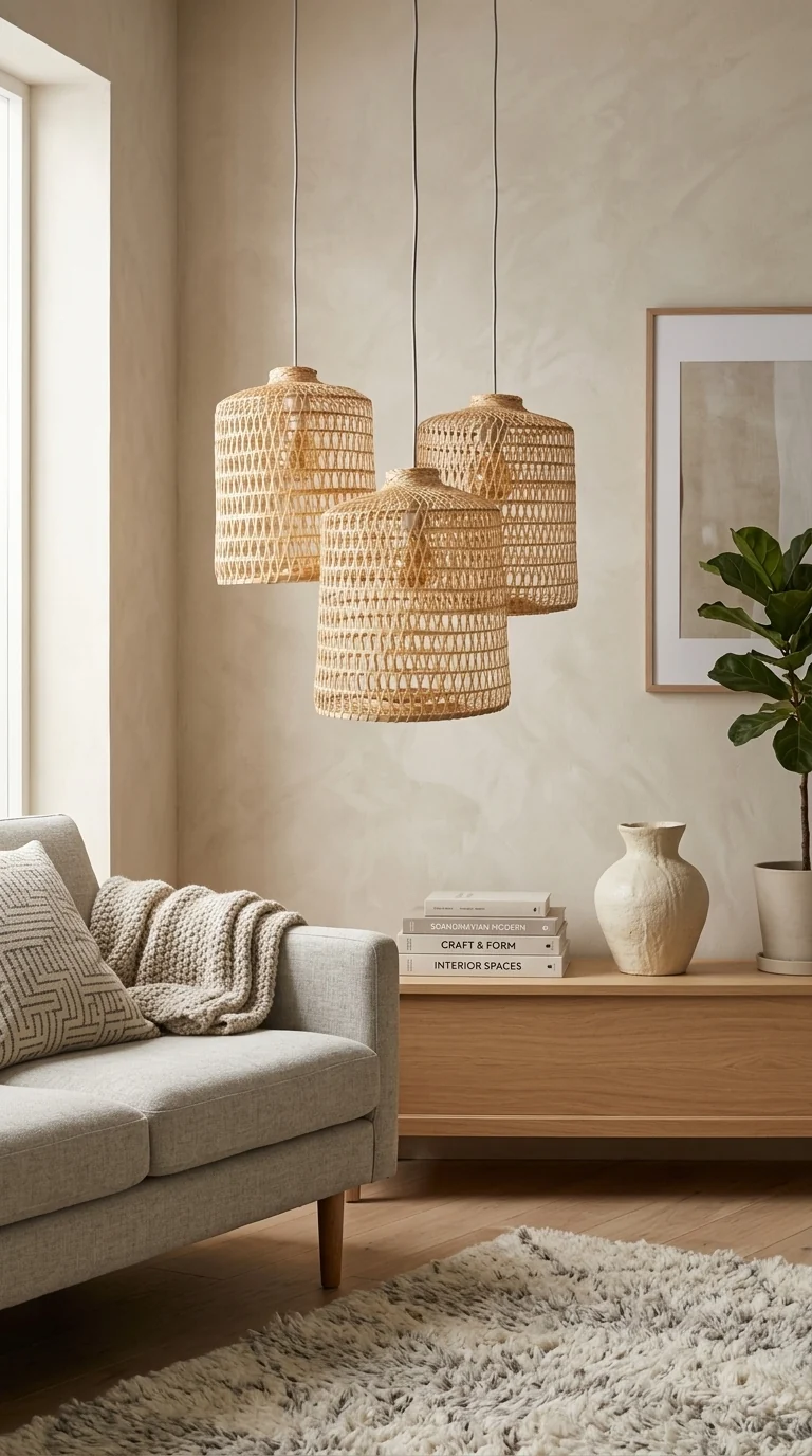 VAREE - Bamboo pendant light