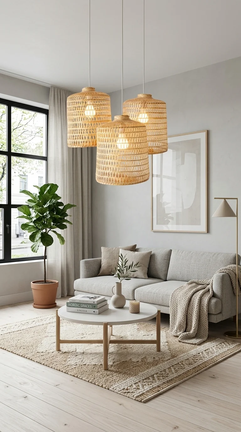 VAREE - Bamboo pendant light