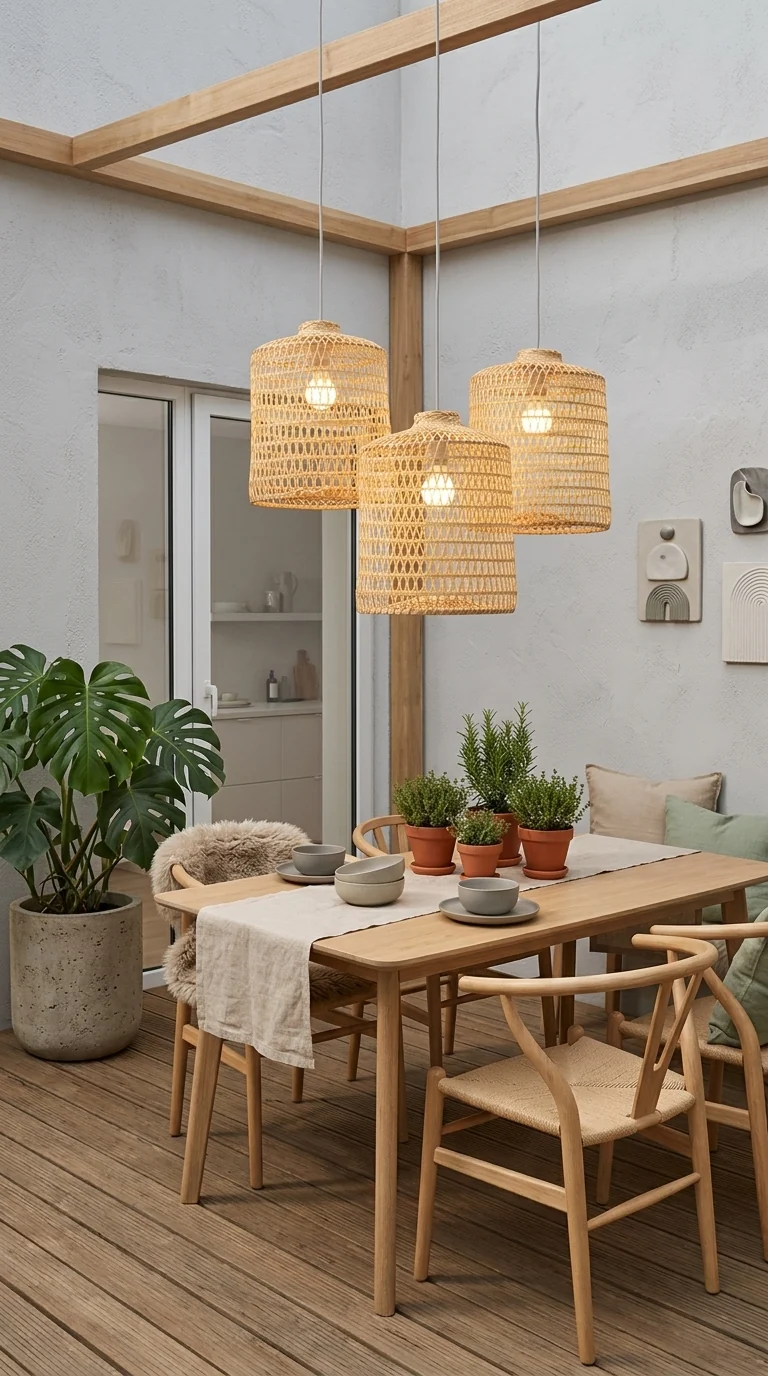 VAREE - Bamboo pendant light