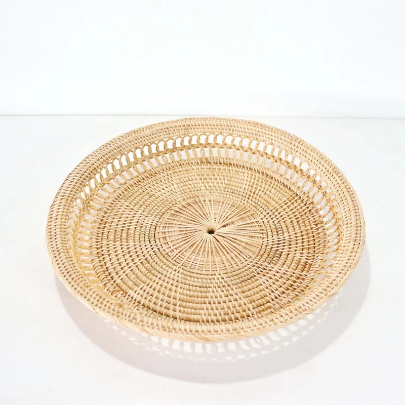 KA MON PAN - Round Rattan Basket