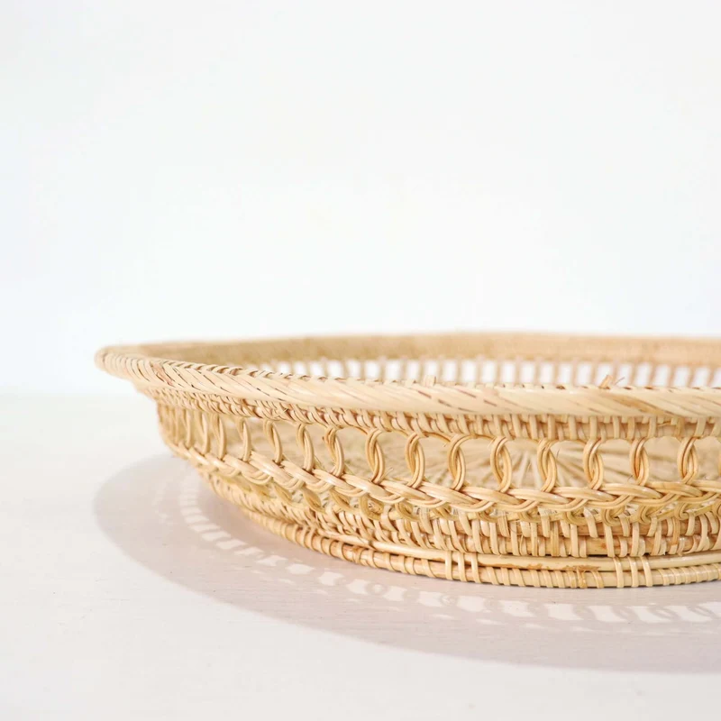 KA MON PAN - Round Rattan Basket