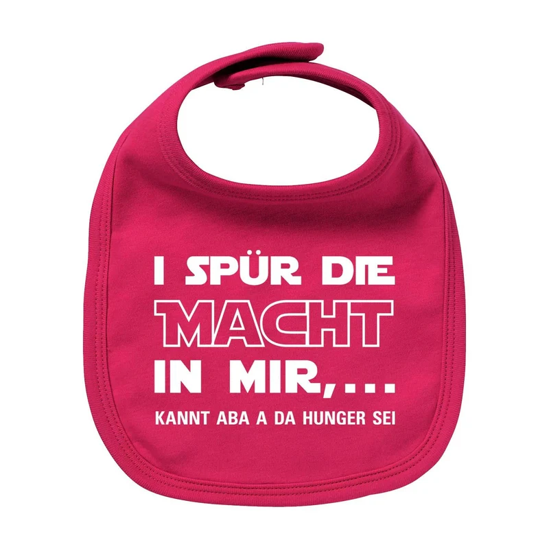 Lätzchen "I spür die Macht..."
