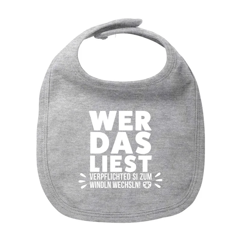 Lätzchen "Windln wechsln!"