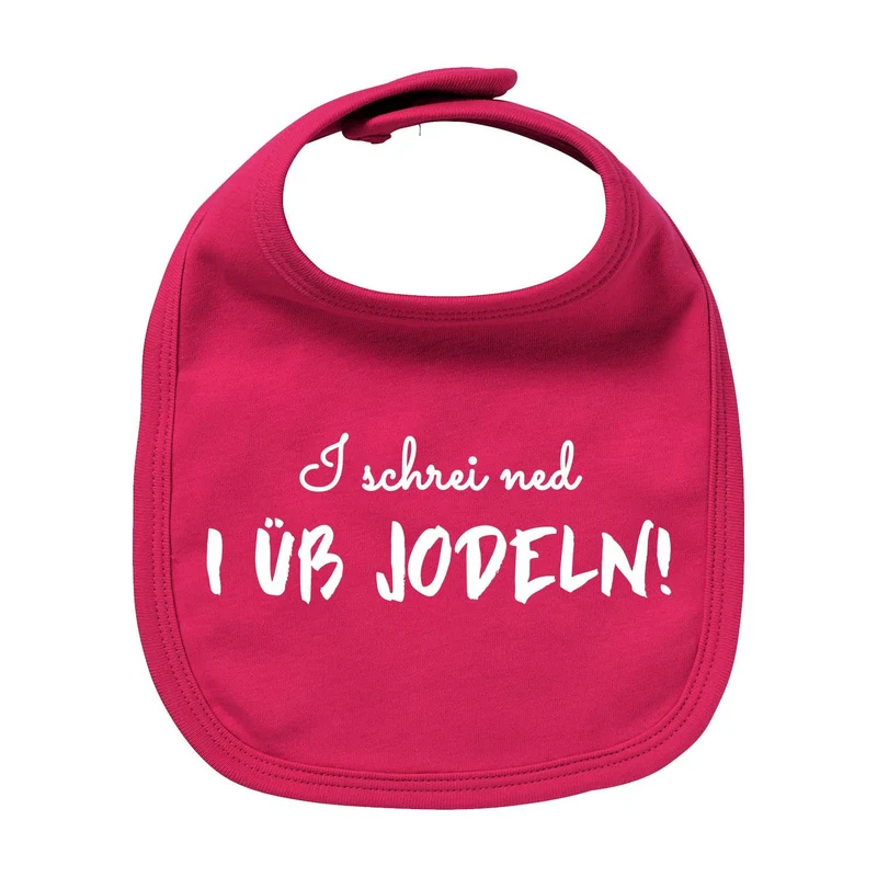 Lätzchen "I üb jodeln"