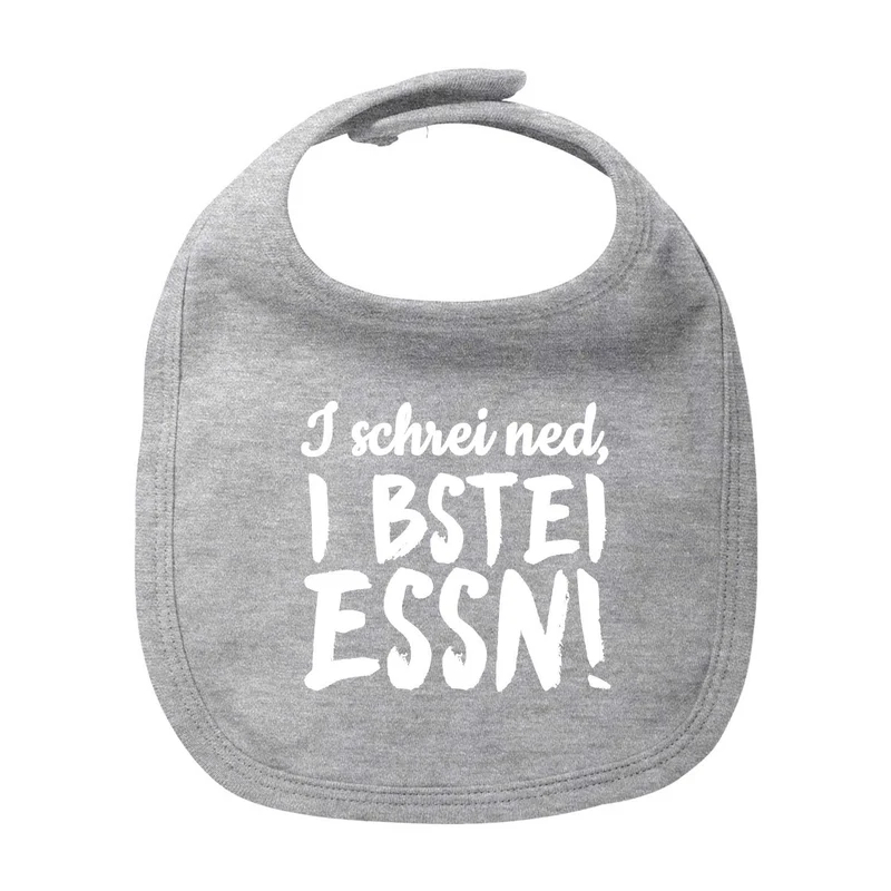 Bayerisches Babylätzchen "I bstei Essn..."