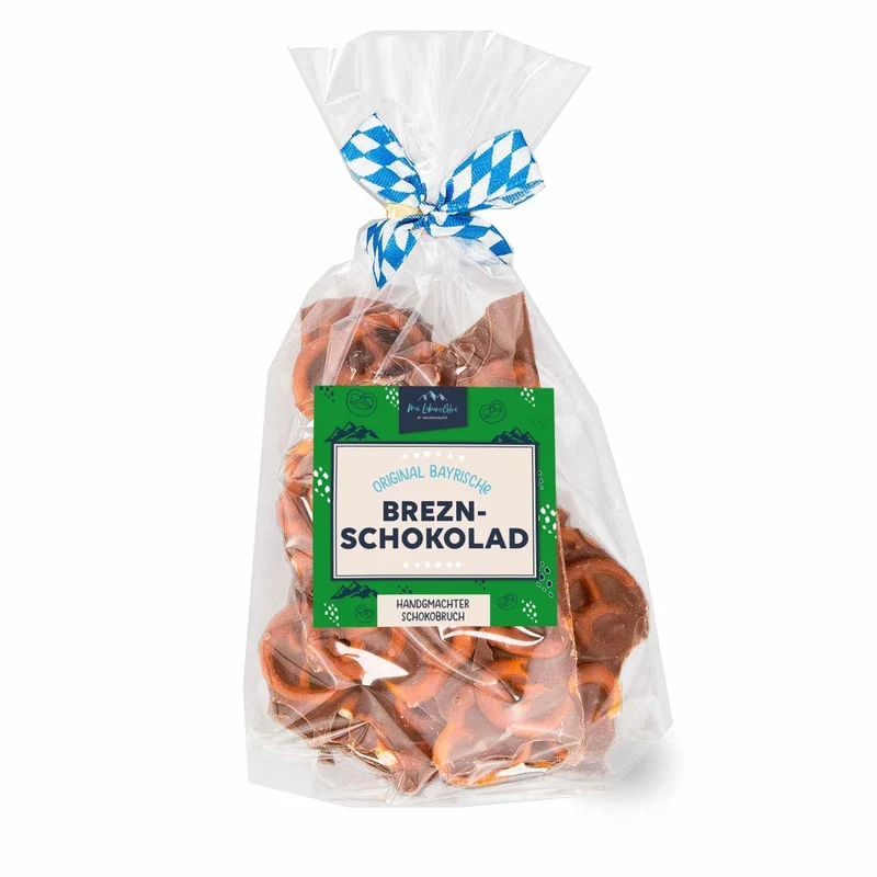 Schoko-Bruch mit Knusper-Brezn