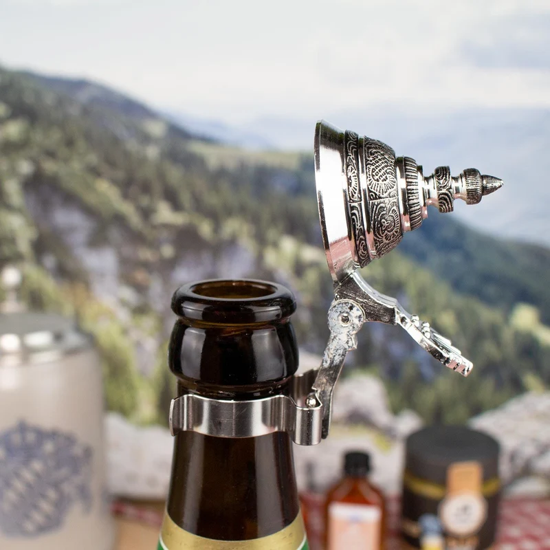 Bierflaschen Zinndeckel