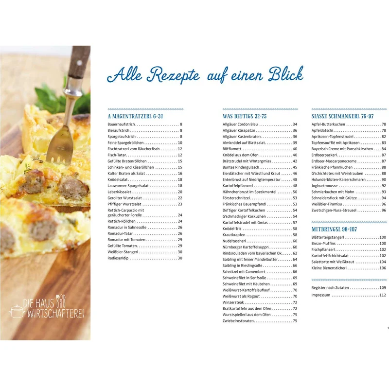 Bayerisch Kochen für Freunde