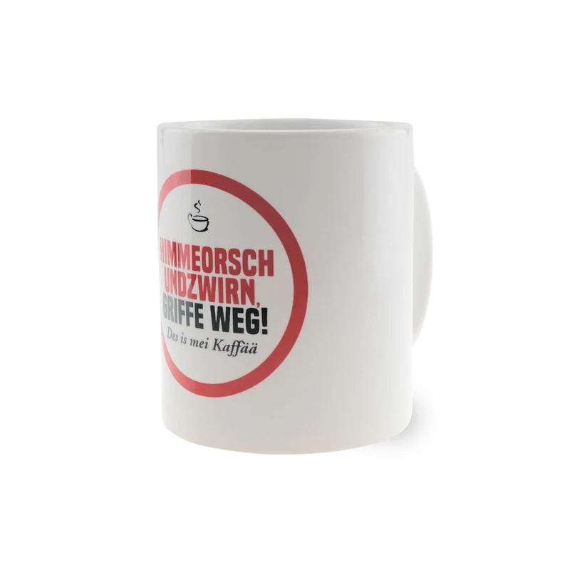 Kaffee-Haferl "Himmeorschundzwirn"