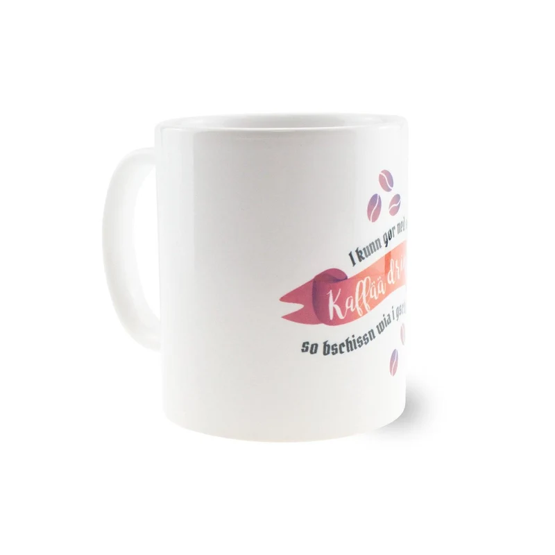 Kaffee-Haferl "I kunn gor ned so vui..."