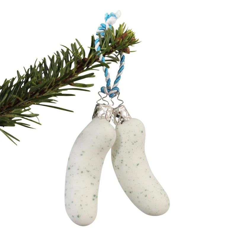 Christbaumschmuck "Weißwurst"