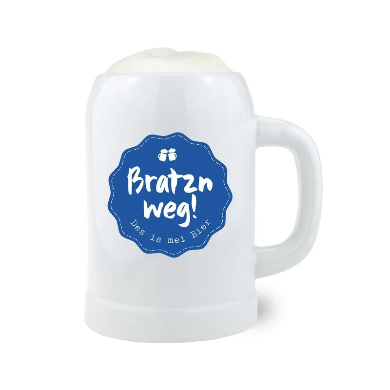 Bayerischer Bierkrug Bratzn weg