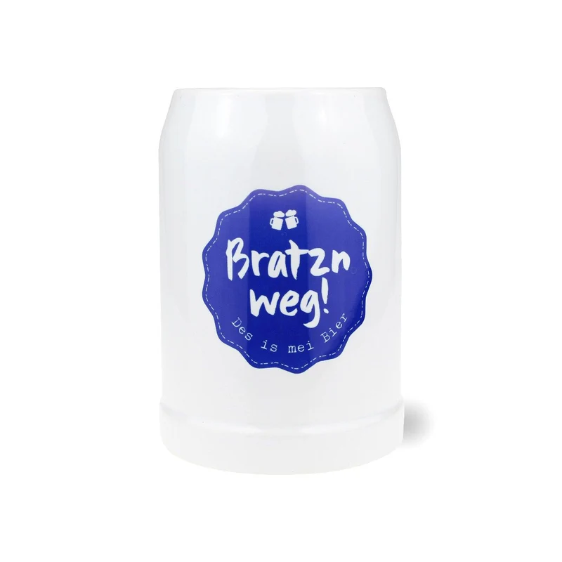 Bayerischer Bierkrug Bratzn weg
