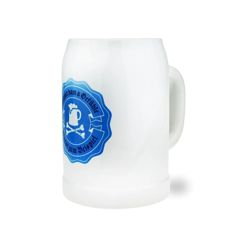 Bierkrug "Männer ham a Gefühle"