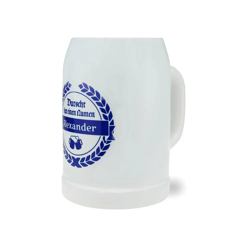 Bierkrug "Durscht" mit Wunschname