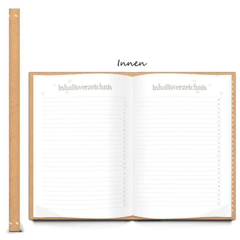 Rezeptbuch REZEPTE VON MAMA - DIN A4 leeres Buch zum Selberschreiben als Geschenk für Kinder - Familienrezepte