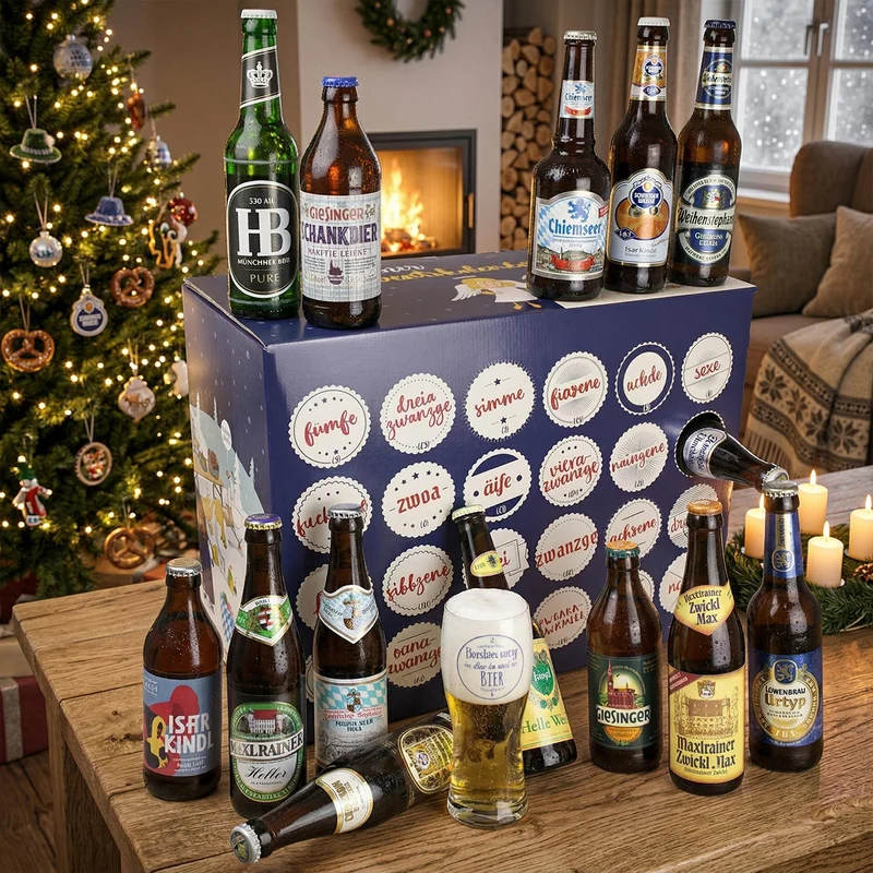 Bayerischer Bier Adventskalender für Männer