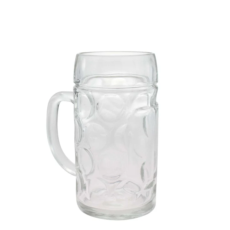 Glaskrug ohne Dekoration