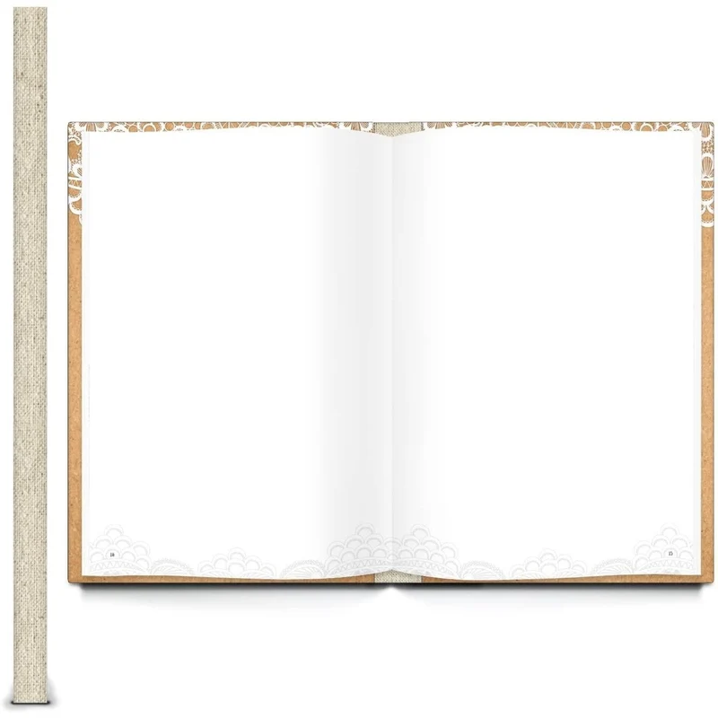 Logbuch-Verlag 2 leere Rezeptbücher zum Selberschreiben DIN A4 + A5 - Geschenkset Notizbücher für die Küche - individuell gestalten