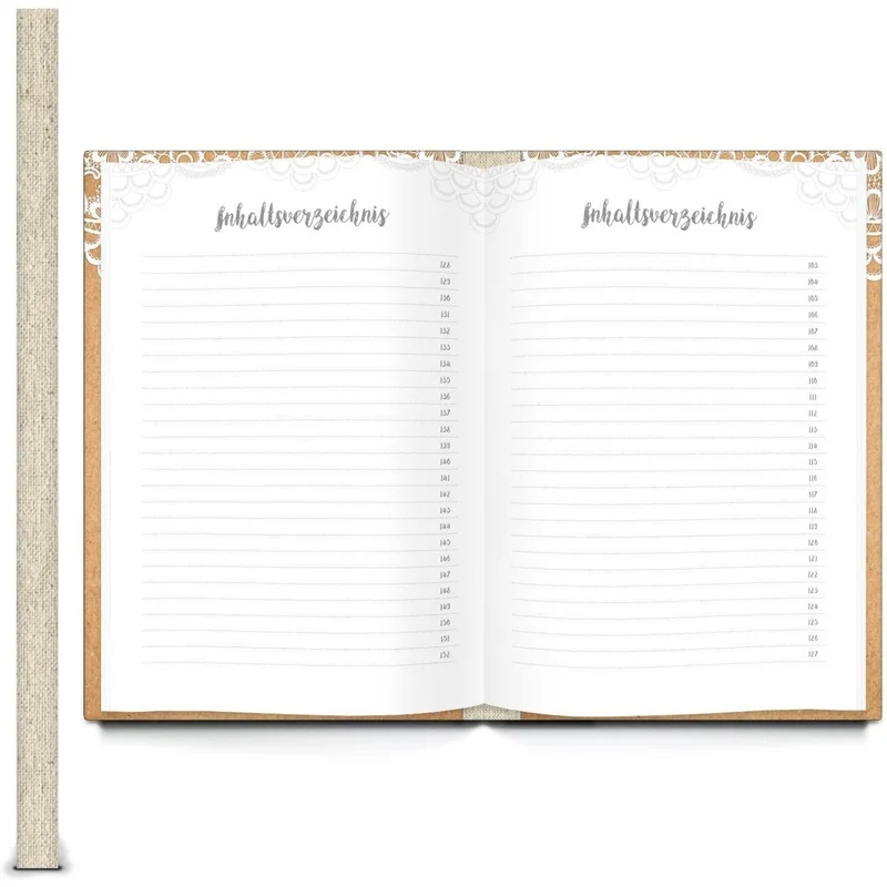 Logbuch-Verlag 2 leere Rezeptbücher zum Selberschreiben DIN A4 + A5 - Geschenkset Notizbücher für die Küche - individuell gestalten