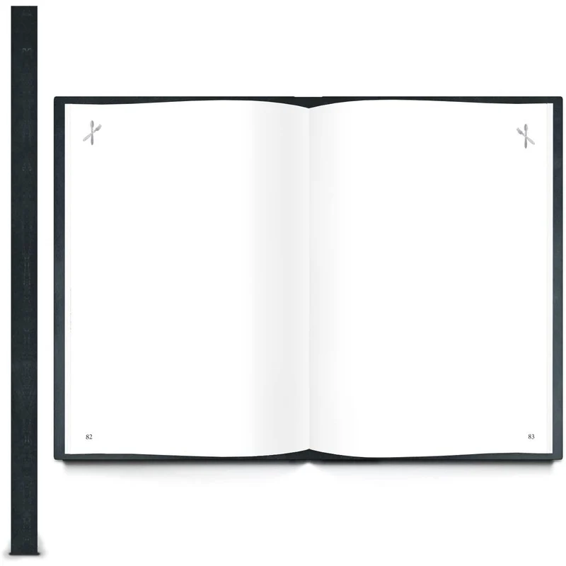 Logbuch-Verlag 2 leere Rezeptbücher zum Selberschreiben DIN A4 + A5 - Geschenkset Notizbücher für die Küche - individuell gestalten