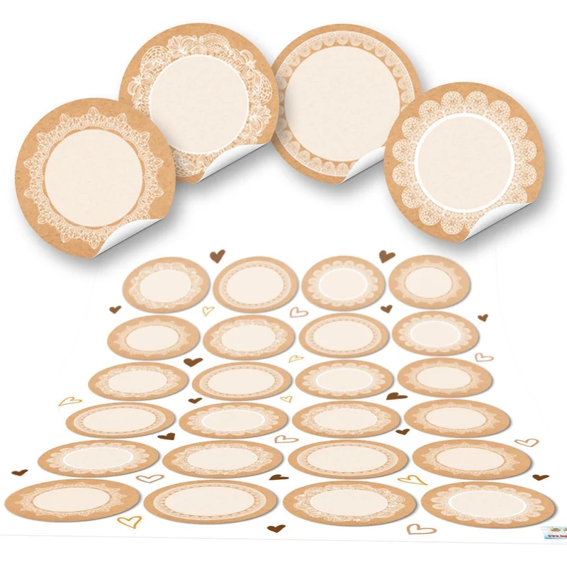 Buntes Aufkleber Set - 120 Sticker Sprüche + Blumen + Blankoaufkleber zum Beschriften