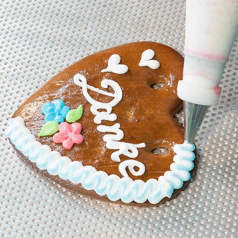 Lebkuchenherz mit Wunschtext
