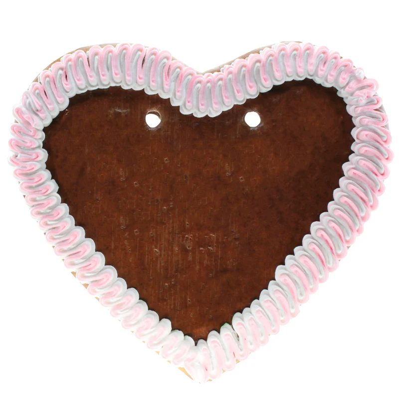 Lebkuchenherz mit Wunschtext