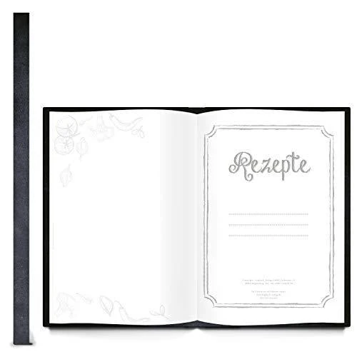 Rezeptbücher Set zum Selberschreiben & Gestalten DIN A4 Kochbücher leer