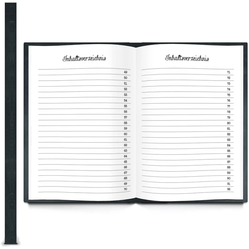 Logbuch-Verlag Rezeptbücher SET DIN A4 + A5-3 Kochbücher zum Selberschreiben - Geschenkset Bücher als Geschenk Küche Hobbyköche