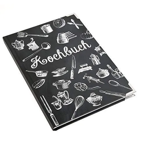 Logbuch-Verlag Rezeptbücher Set zum selber schreiben & gestalten - leere DIY Kochbücher für eigene Rezepte - Geschenkset