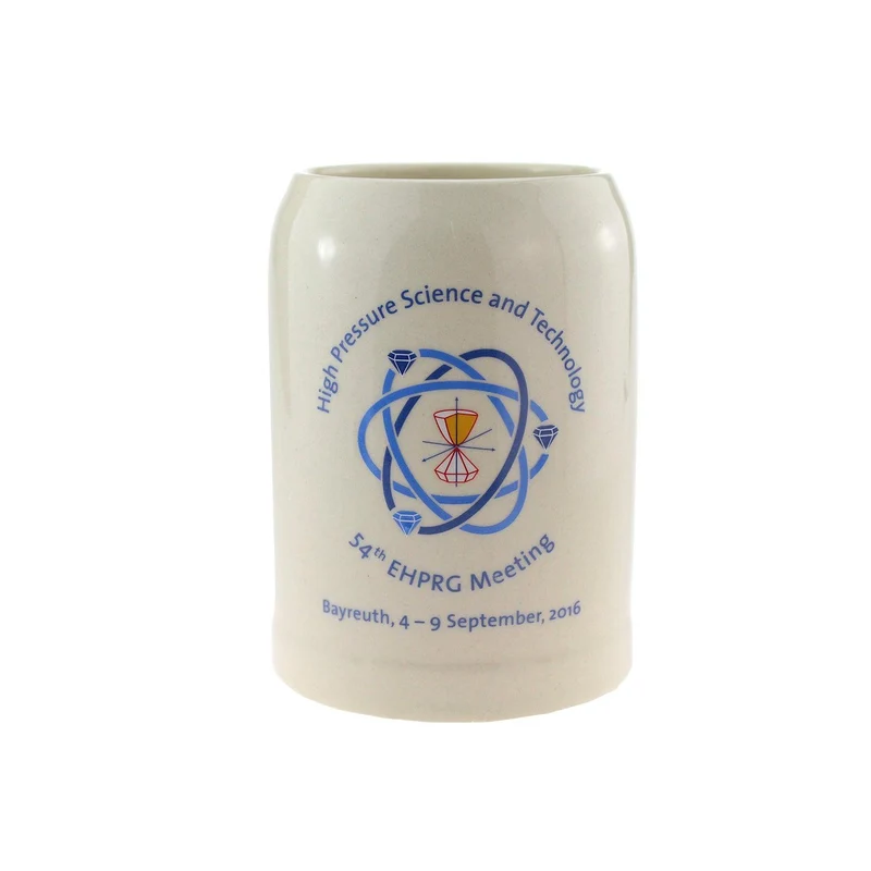 Stein Bierkrug mit Logodruck