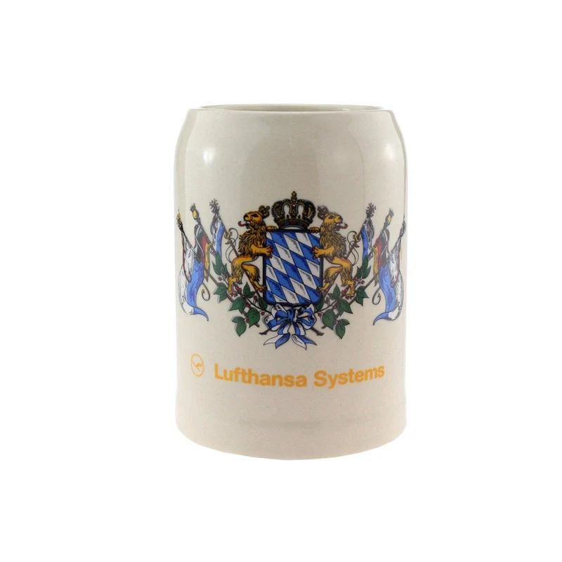 Stein Bierkrug mit Logodruck