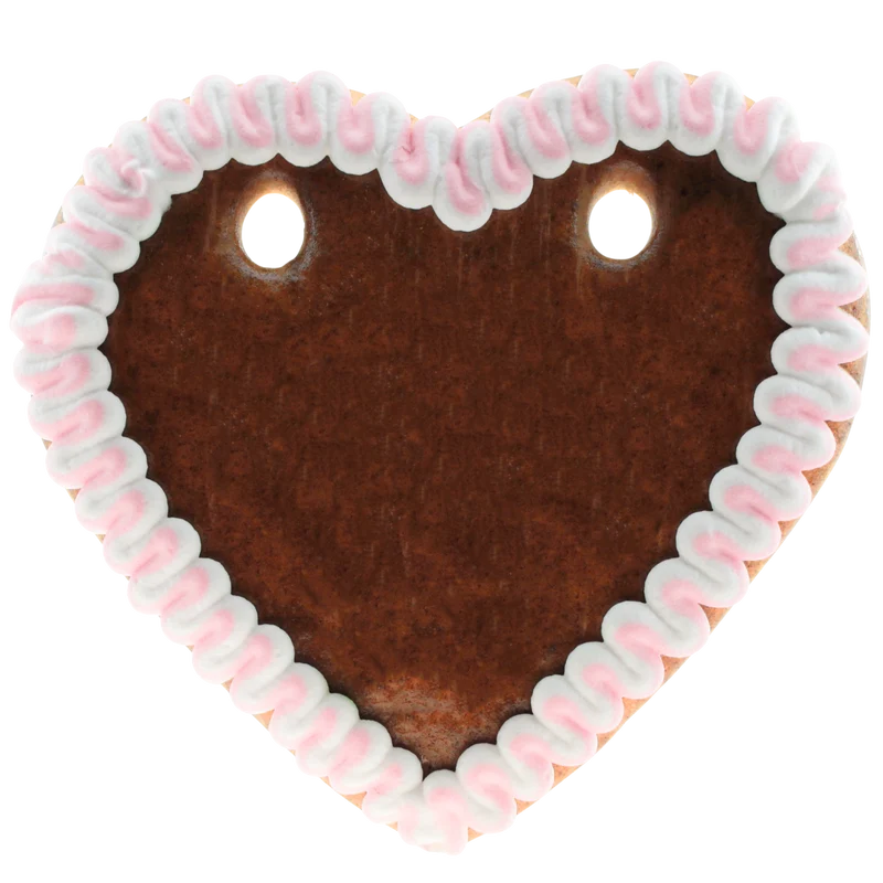Lebkuchenherz mit Wunschtext