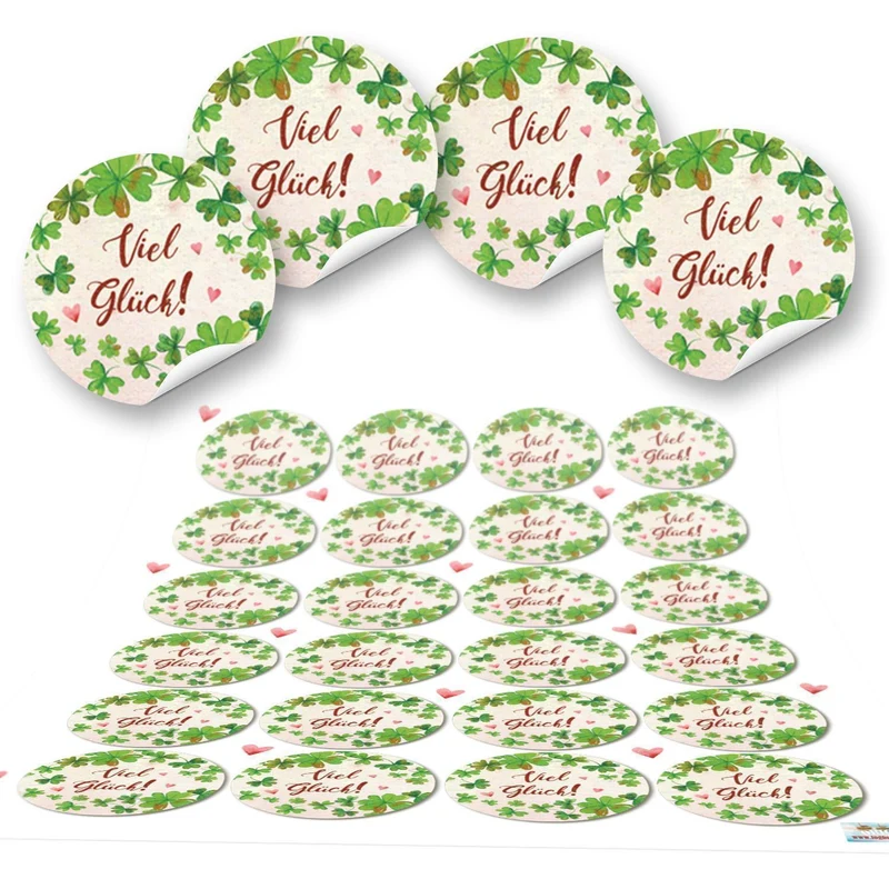 Deko Aufkleber Set - 131 Sticker zu den Themen Motivation Kraft Liebe Freude