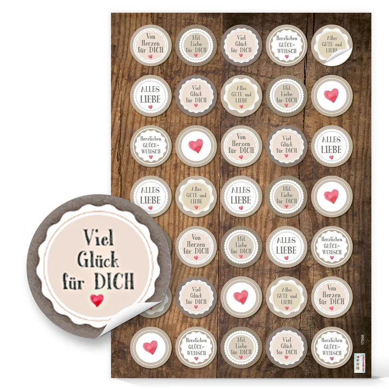 Sticker Set 142 Aufkleber Sprüche Worte Zitate Liebe Motivation