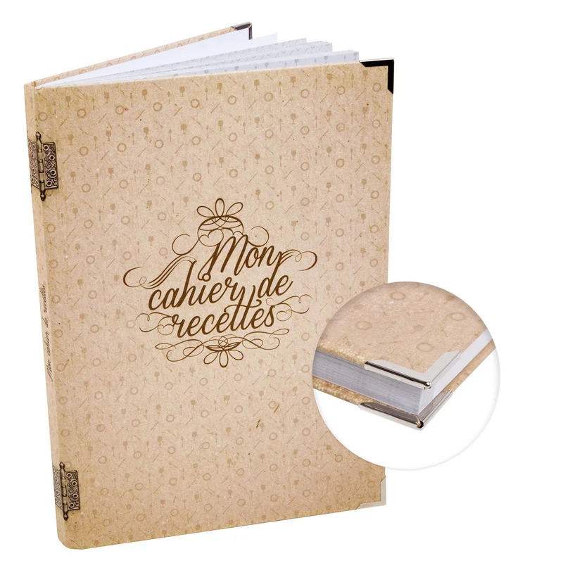 Rezeptbuch zum Selberschreiben Französisch MON CAHIER DE RECETTES DIN A4