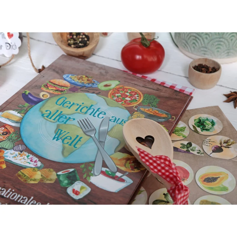 24 runde Aufkleber GEMÜSE Küchenaufkleber Essen gesund Küche Deko Aufkleber Glas Sticker Küchen-Etiketten selbstklebend Kinder basteln