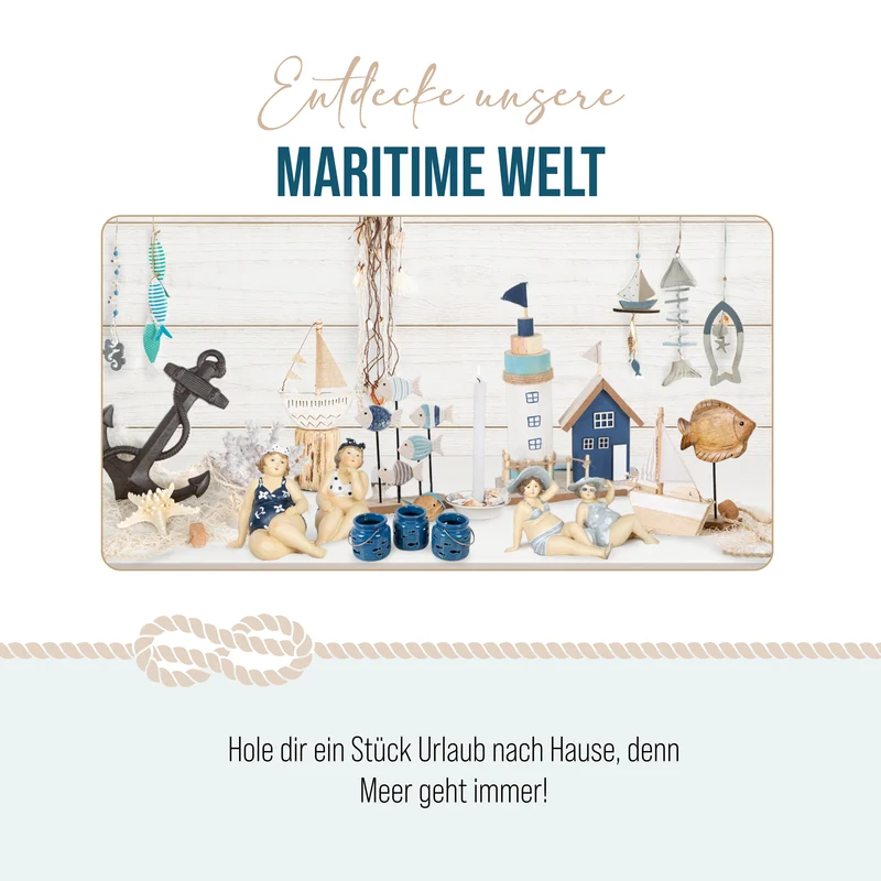 3 silberfarbene Muscheln 10 cm - Maritime Dekoration Badezimmer Wellness