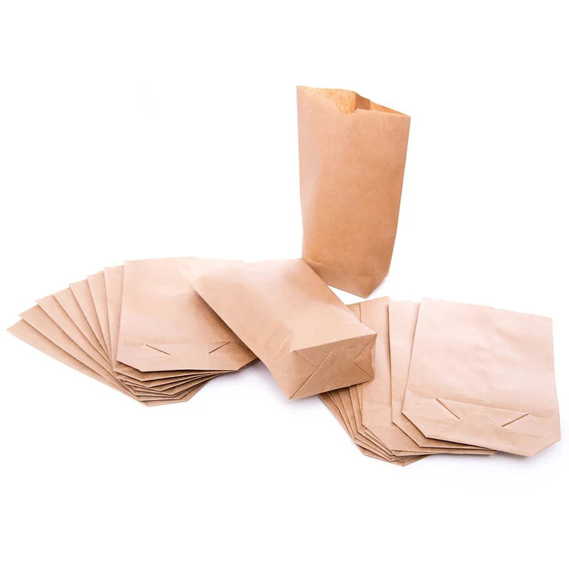 10 BRAUNE natur Kreuzbodenbeutel Geschenktüten Papiertüten Papier-Beutel 16,5 x 26 x 6,6 cm Kraftpapier 1a-QUALITÄT Verpackung Geschenkpapier Obst-Tüten Bio-Tüten Geschenke Mitgebsel Give-away