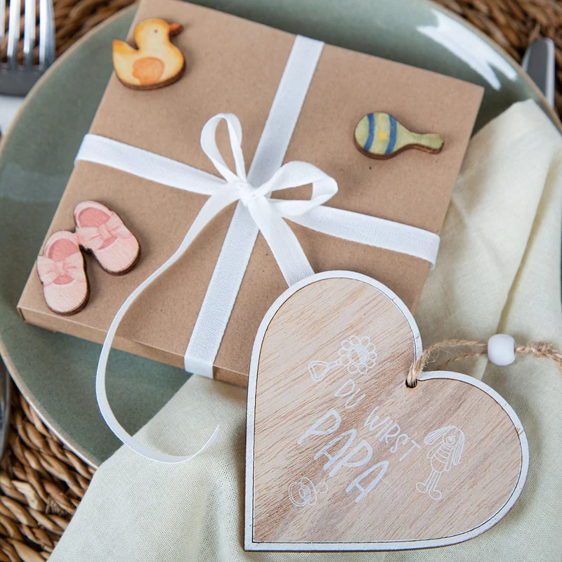 Babyparty Deko neutral 24 Baby Motive Junge & Mädchen