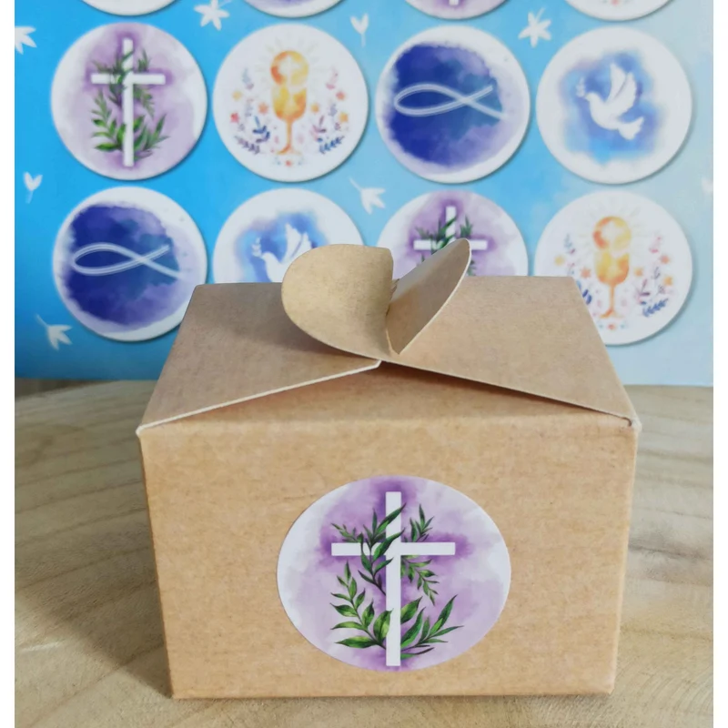 Geschenkboxen braun in Kraftpapier-Optik 8 x 6,5 x 5,5 cm