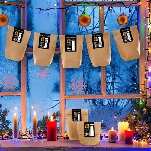 Weihnachtsbanderole Frohe Weihnachten schwarz gold weiß 5 x 14,8 cm